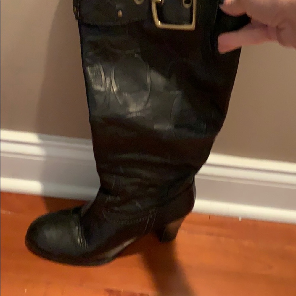 Coach Leather Boots